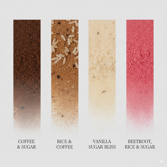 Natural Exfoliating Body Scrubs