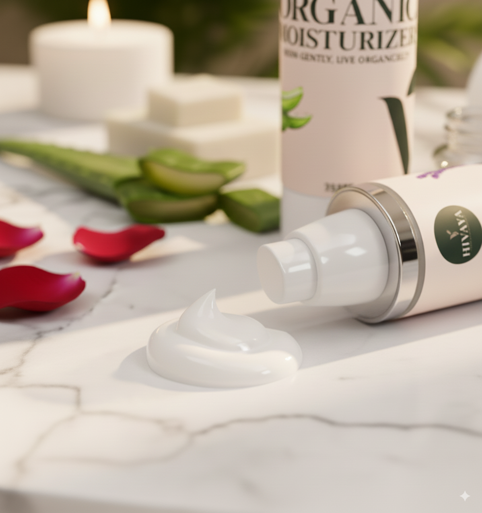 Organic Moisturizer – 100% Natural, Hydrating & Non-Greasy