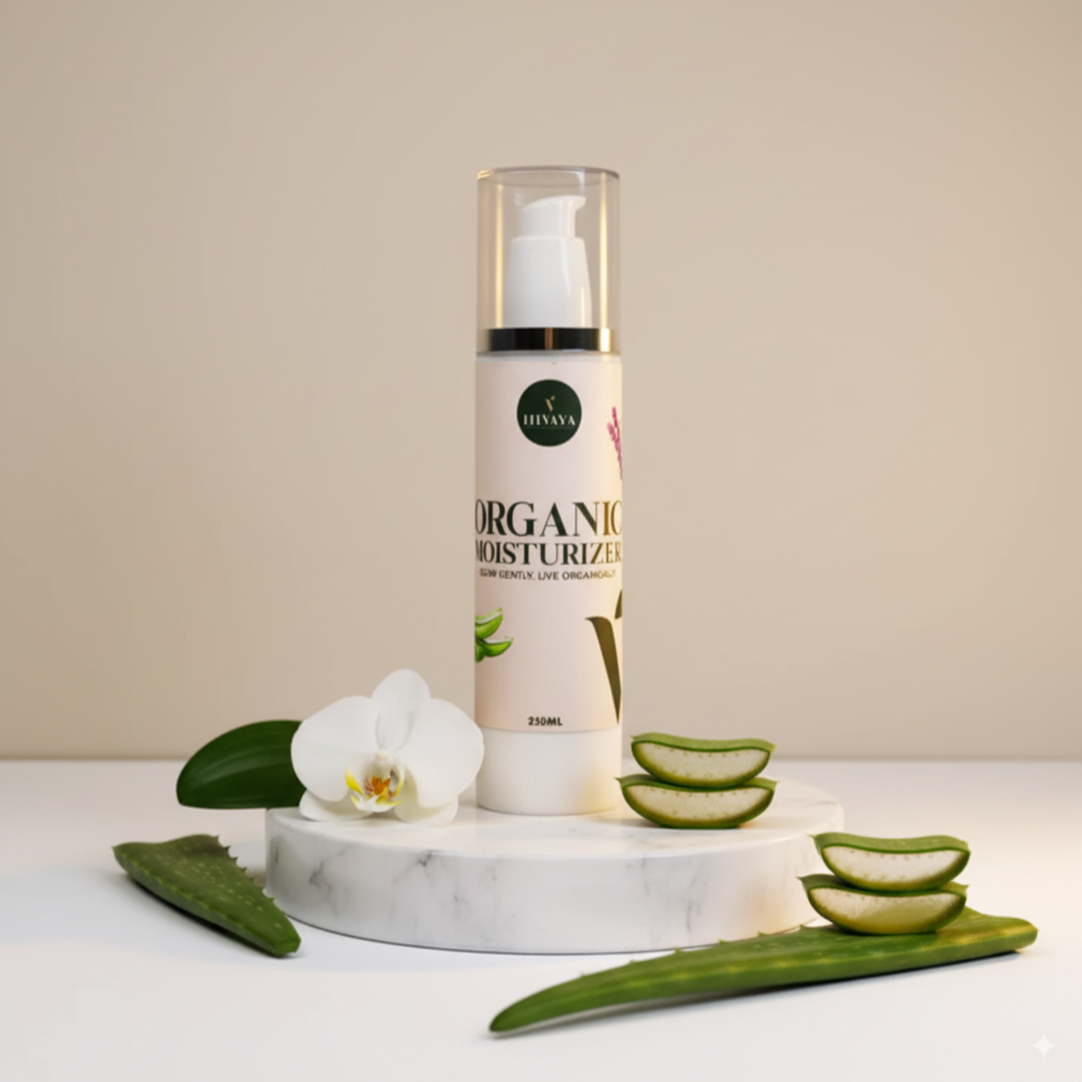 Organic Moisturizer – 100% Natural, Hydrating & Non-Greasy
