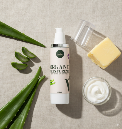 Organic Moisturizer – 100% Natural, Hydrating & Non-Greasy