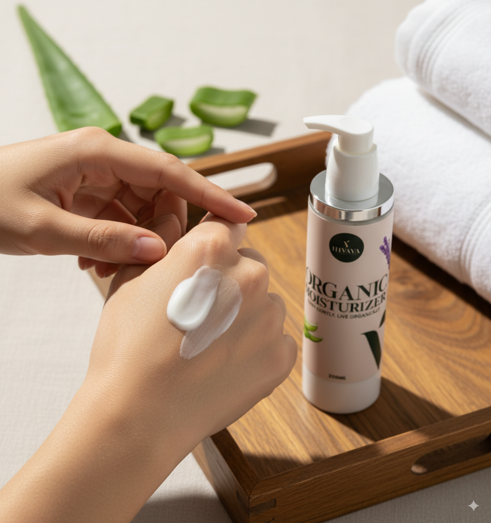 Organic Moisturizer – 100% Natural, Hydrating & Non-Greasy