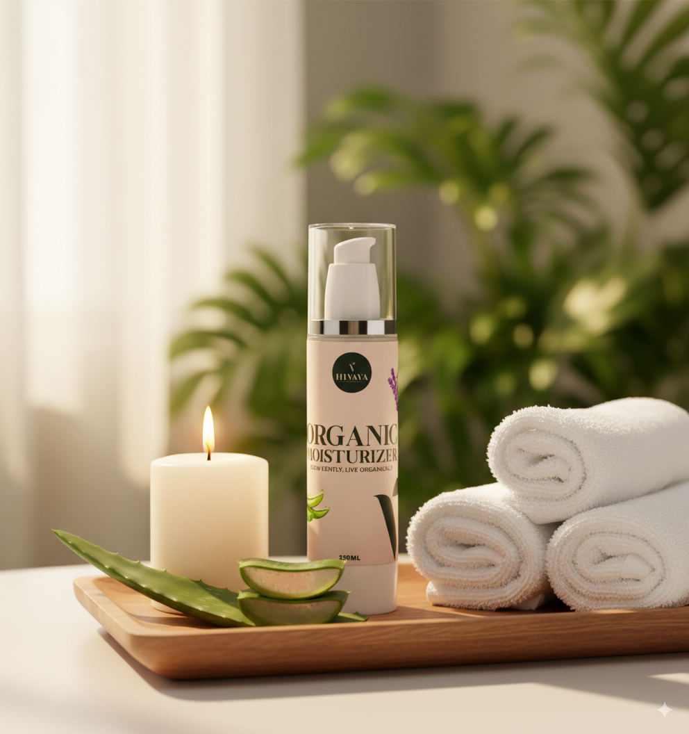 Organic Moisturizer – 100% Natural, Hydrating & Non-Greasy