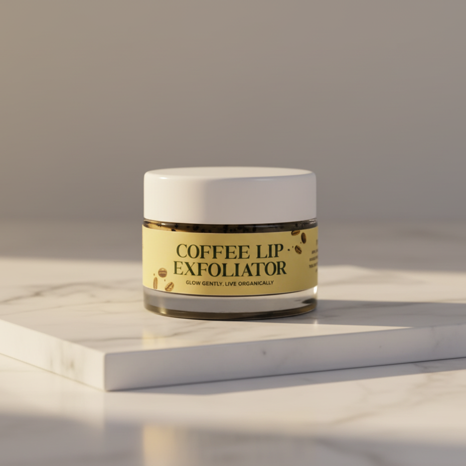 Hivaya Coffee lip exfoliator